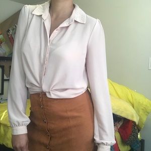 Sheer blouse